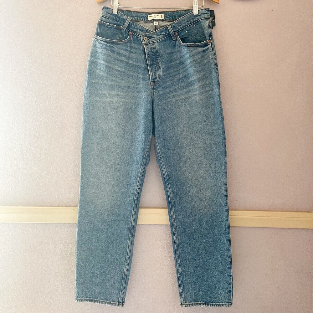 Abercrombie & Fitch The Dad High Rise Jean Curve Love